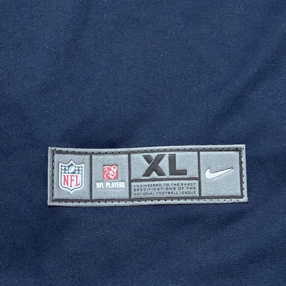 Seattle Seahawks Jersey #3 Russell Wilson Men XL Blue Nike NFL On Field 2021 - Picture 6 of 12